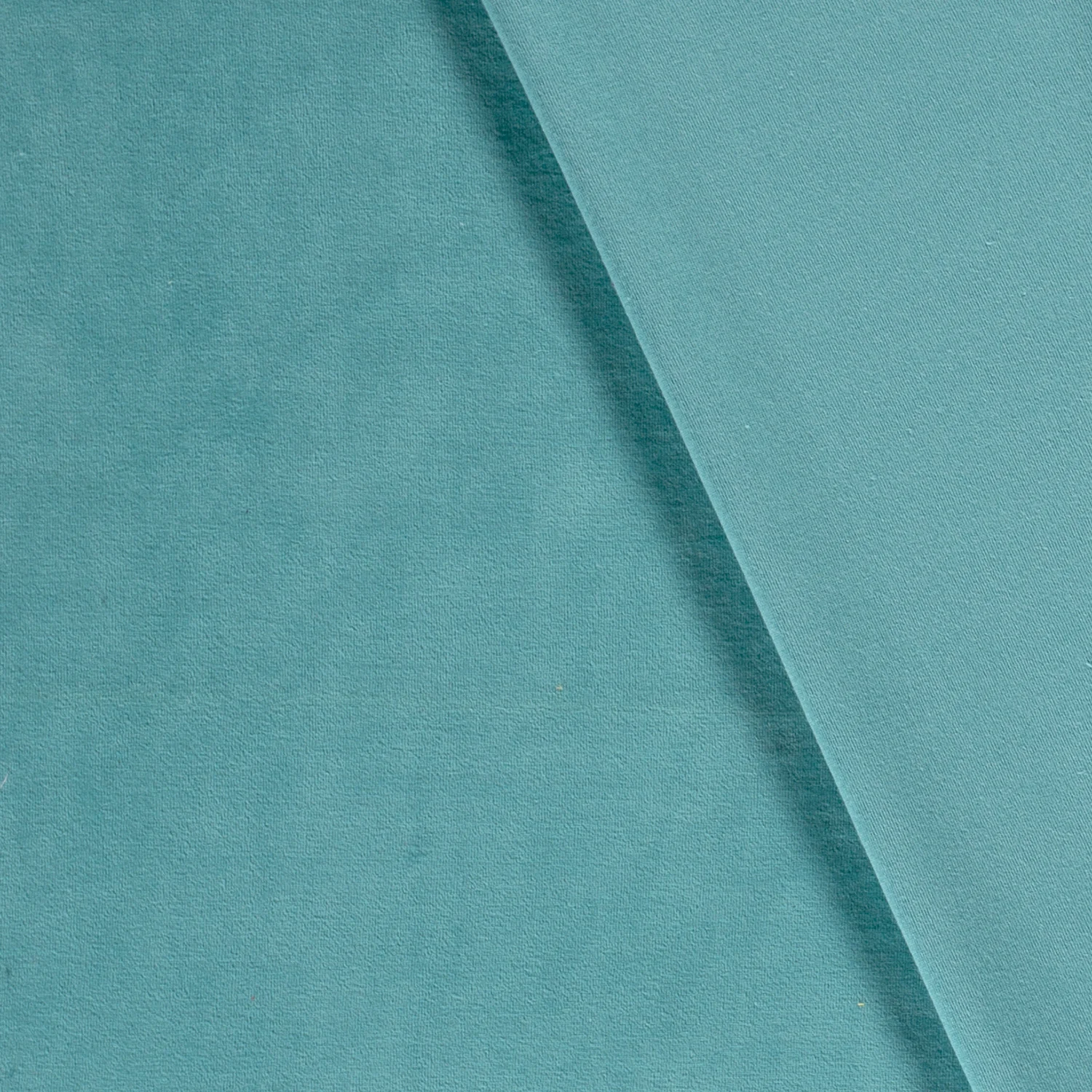 Kaufen 023-seeblau Nicki Velour * Ab 50 cm