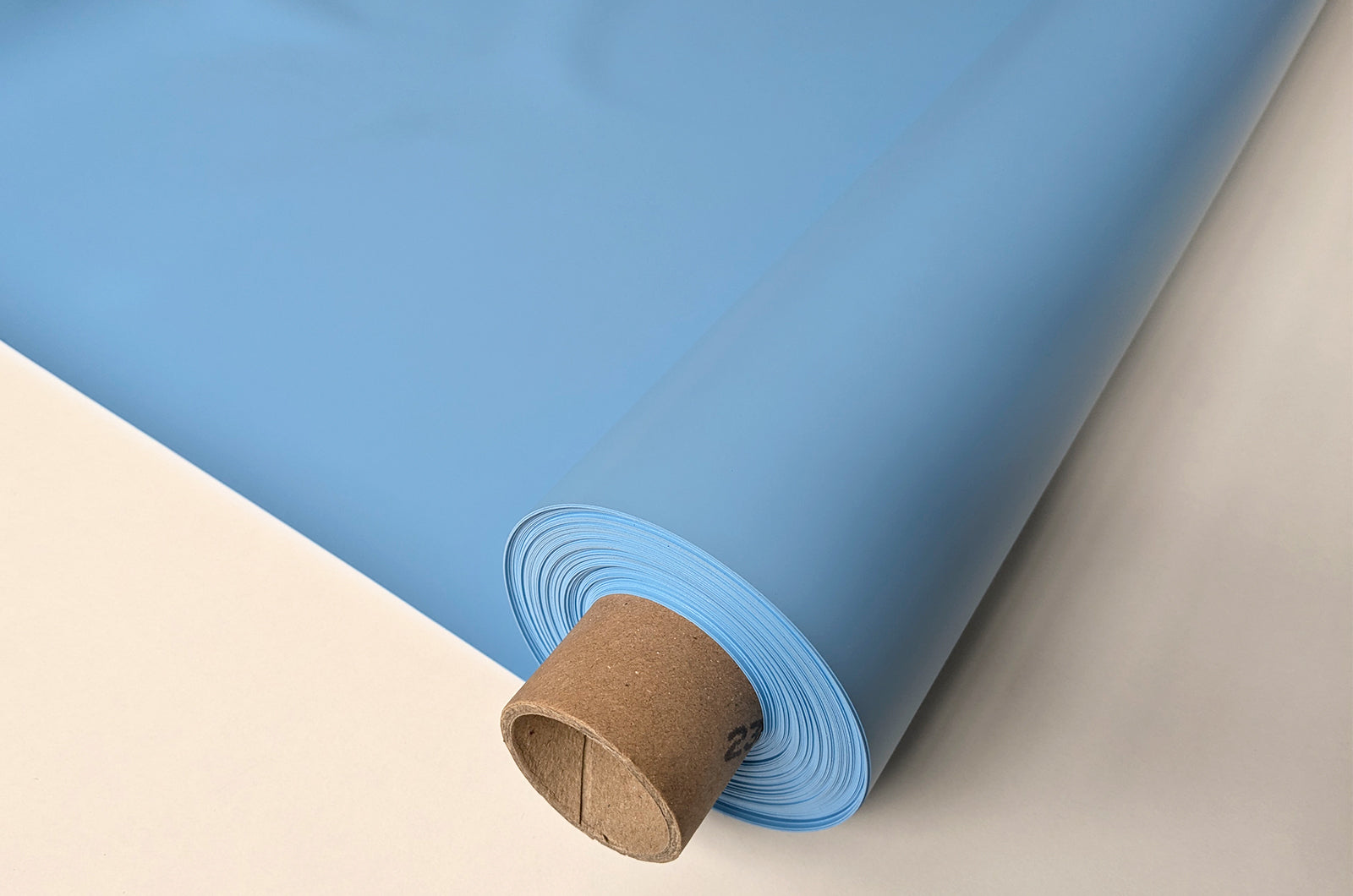 Kaufen 114-hellblau Lackfolie Premium Meterware - Doppelt gelegt = 2 x (15m x 130cm) auf 30 Meter Rolle