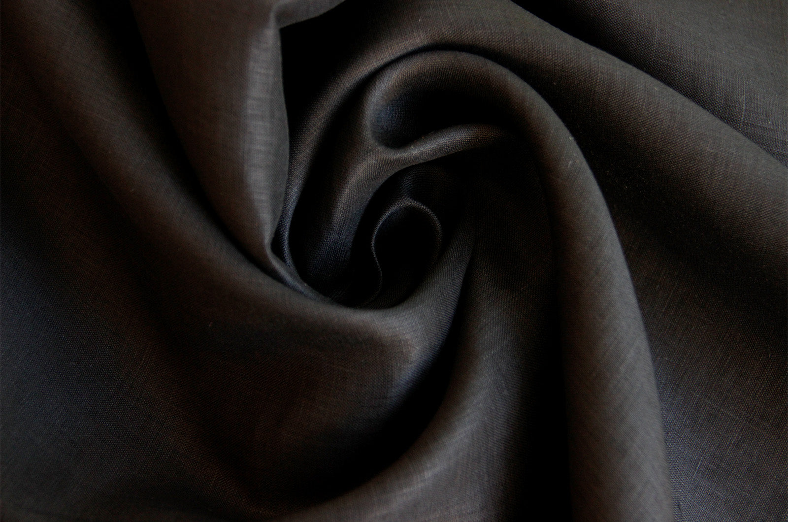 Buy 069-black Linen Voile * From 50 cm