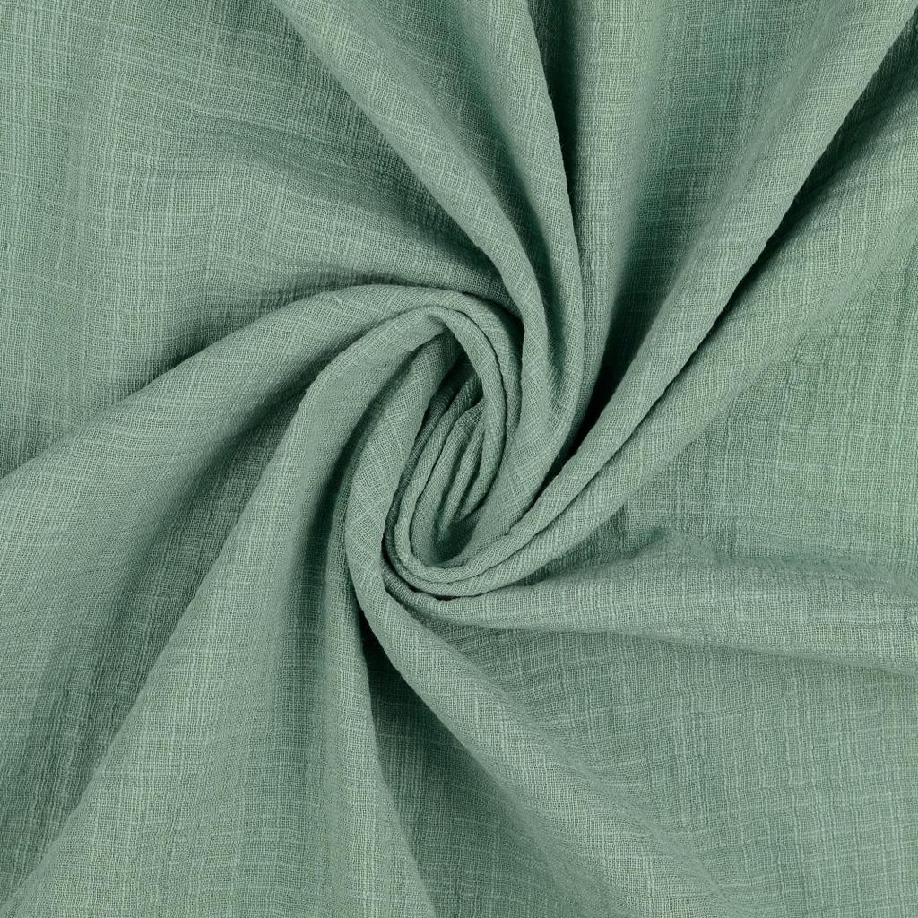 Buy 023-jade Muslin linen look *From 25 cm