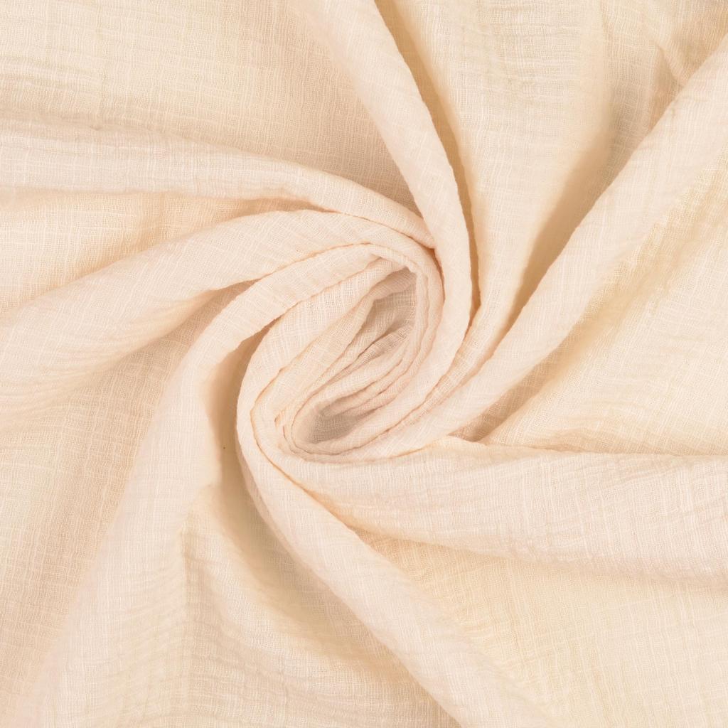 Buy 051-cream Muslin linen look *From 25 cm