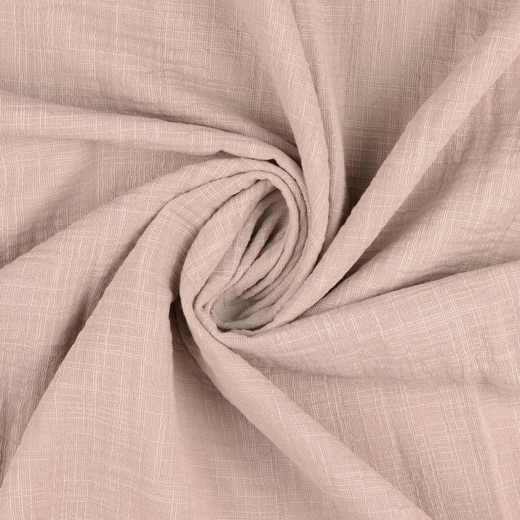 Buy 052-beige Muslin linen look *From 25 cm