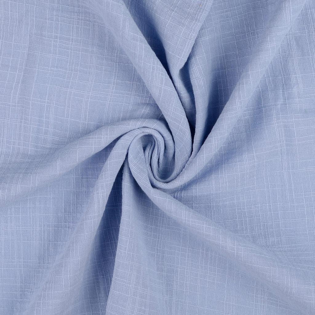 Buy 003-sky-blue Muslin linen look *From 25 cm