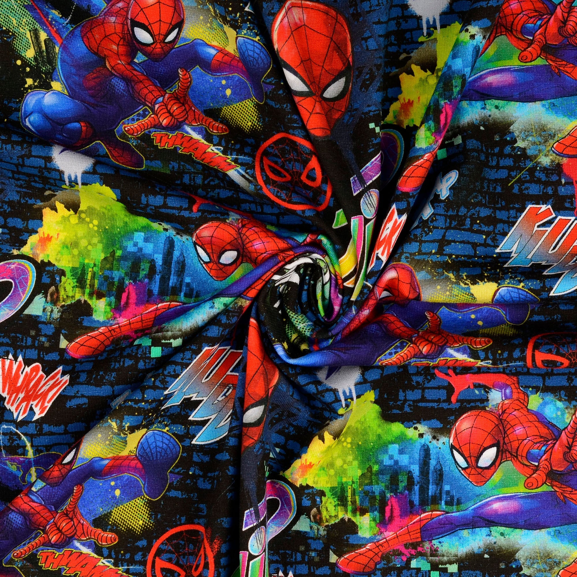 Baumwolljersey Spider-Man *Ab 50cm