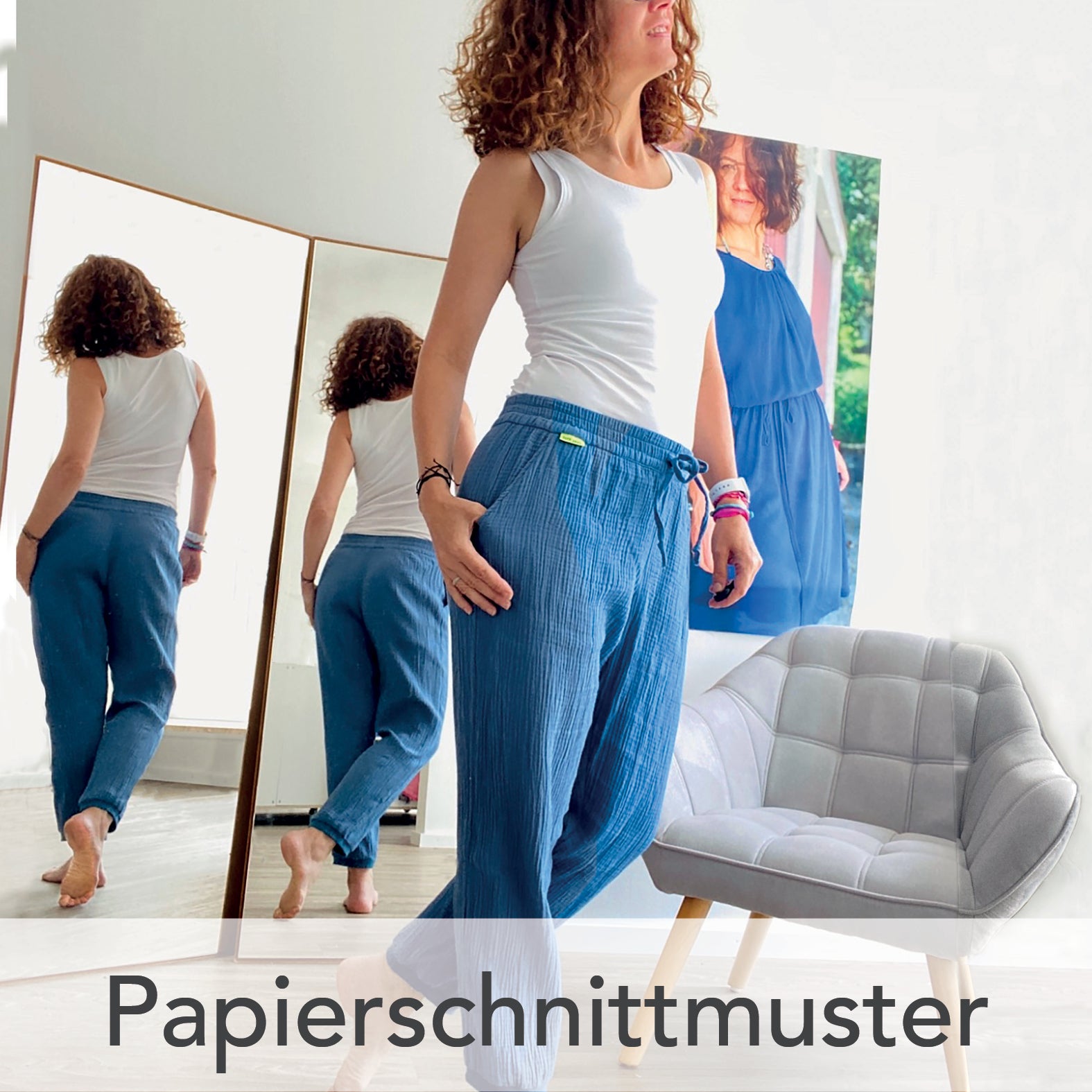 Papierschnittmuster - Hose Cosy Josy von Freuleins