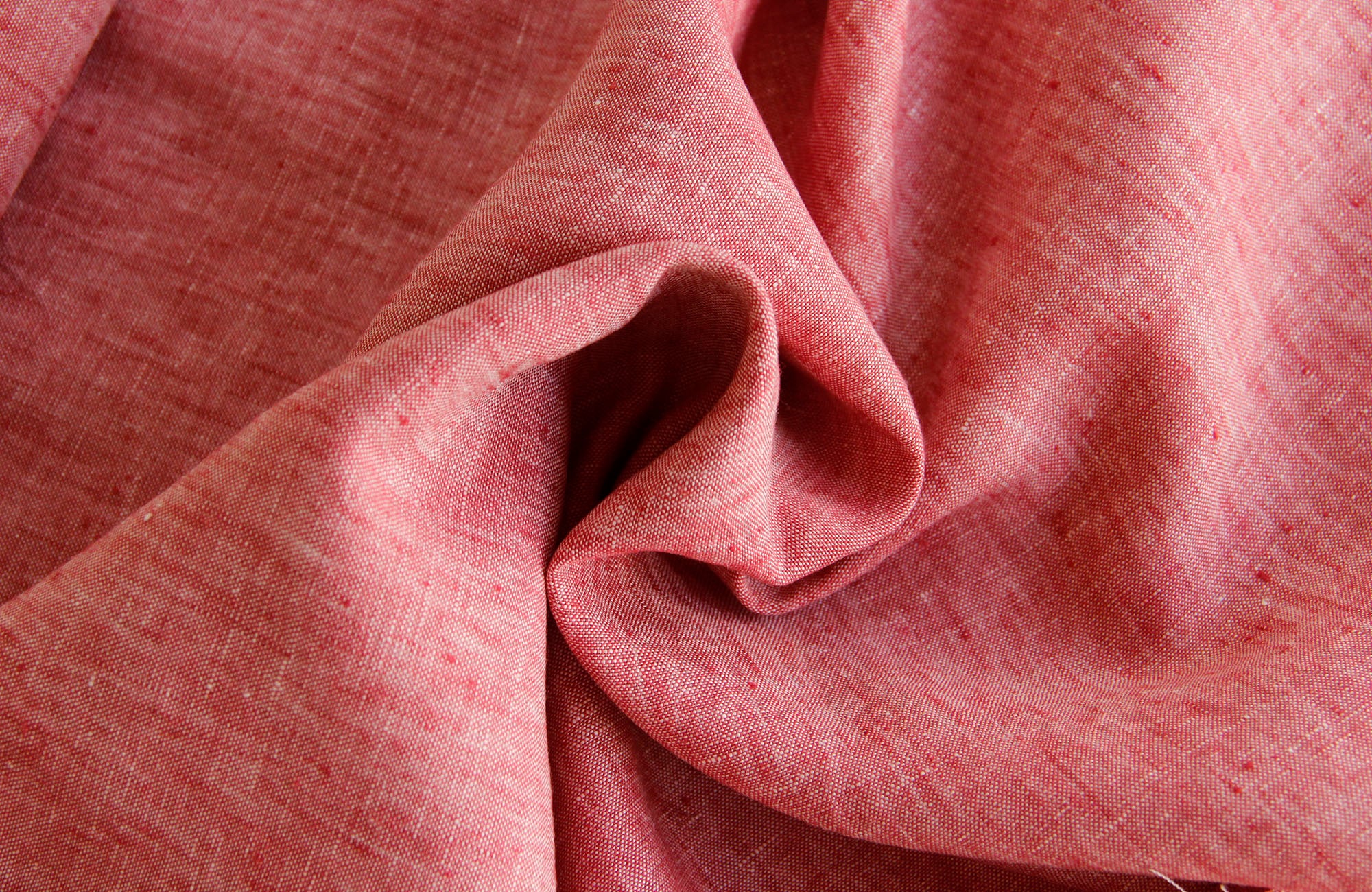 Buy 015-light-red Linen mottled * From 50 cm