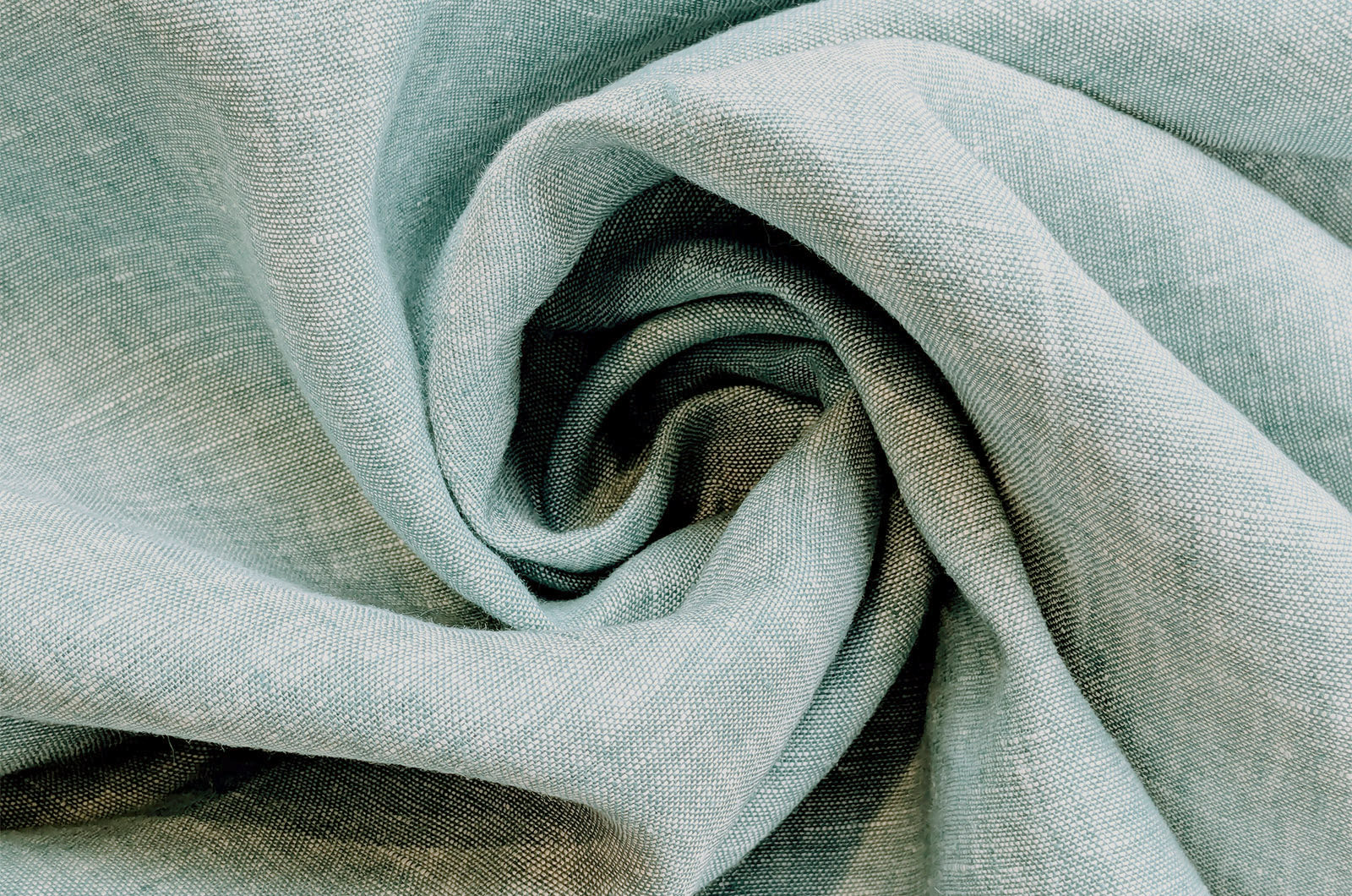 Buy 022-mint Linen mottled * From 50 cm