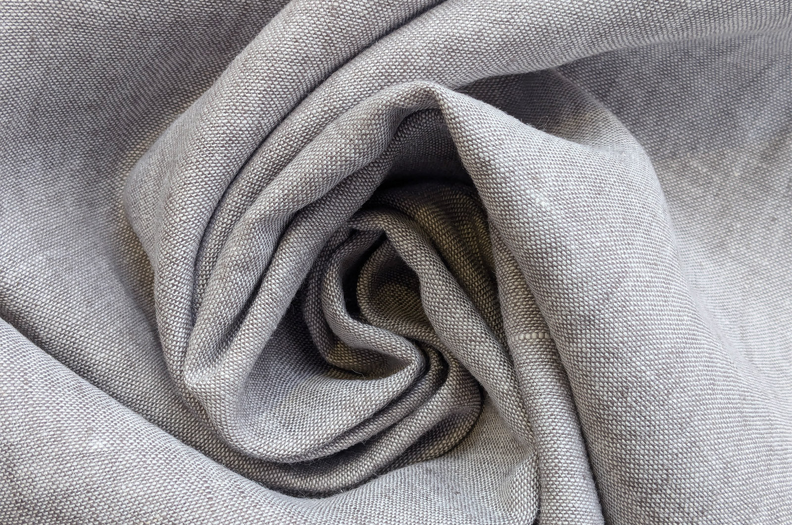 Buy 163-hellgrau Linen mottled * From 50 cm