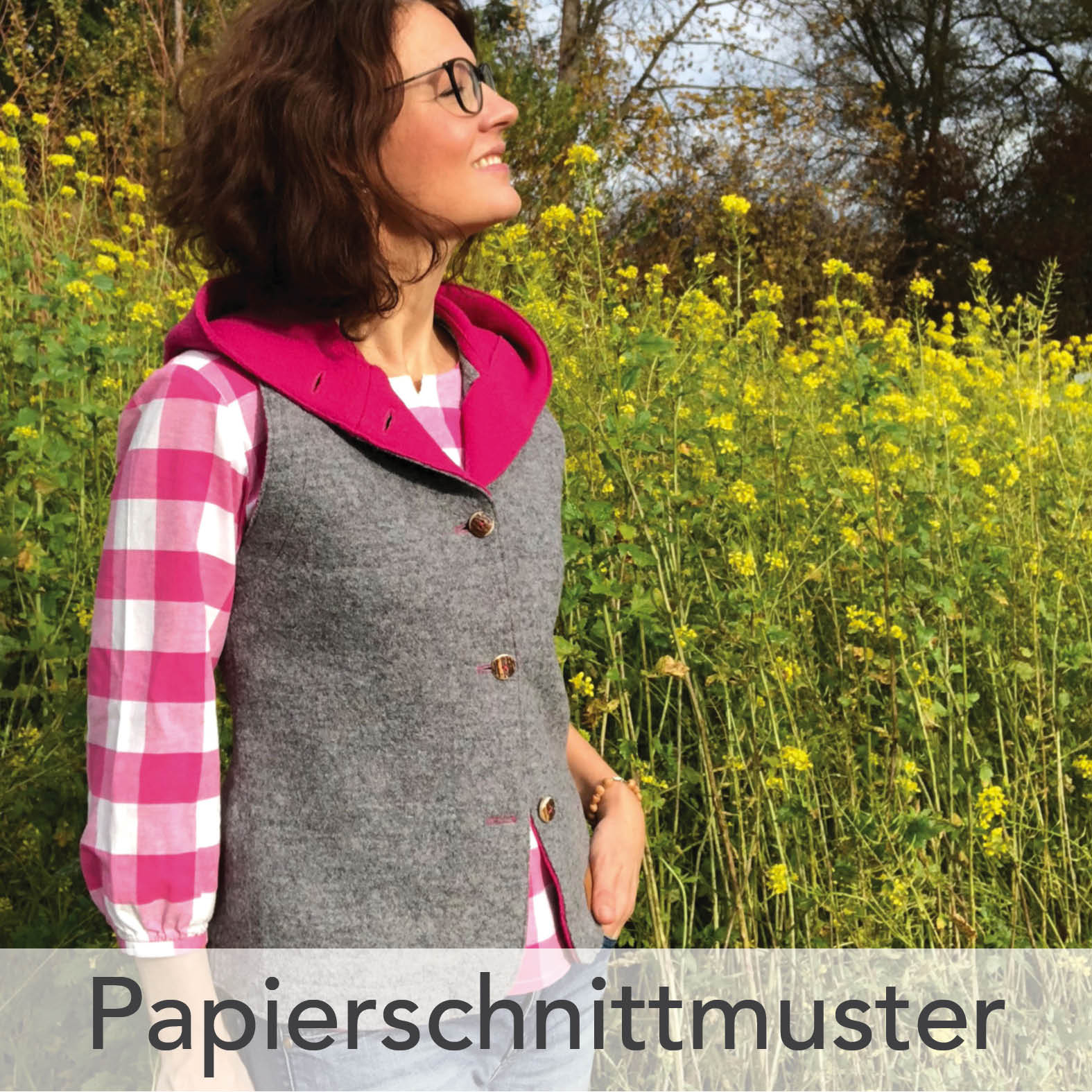 Papierschnittmuster - Weste Nelly von Freuleins